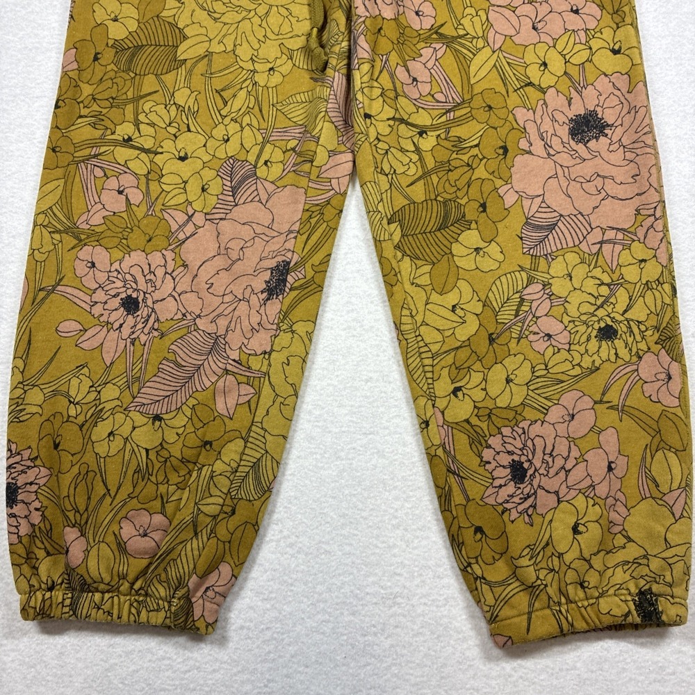 Anthropologie Saturday Sunday Women Floral Jogger Sweatpant Size Large Boho - Picture 2 of 16